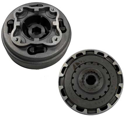 ScootsUSA Select - Clutch (Semi Auto) Clutch OD 116 Shaft 17mm 17th Gear for Most Kids ATVs, Dirtbikes