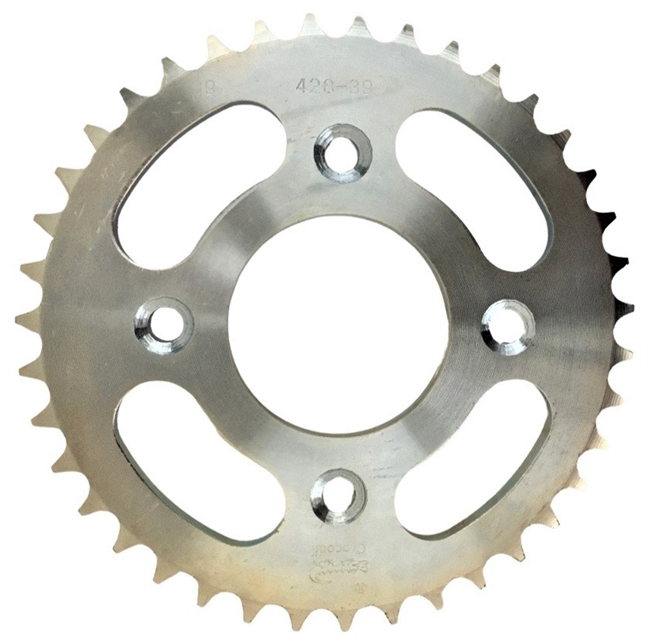 ScootsUSA Select - Rear Sprocket #428 39th Bolt Pattern 4x64mm Hole ID 58mm for Tomberlin 110cc Dirtbike