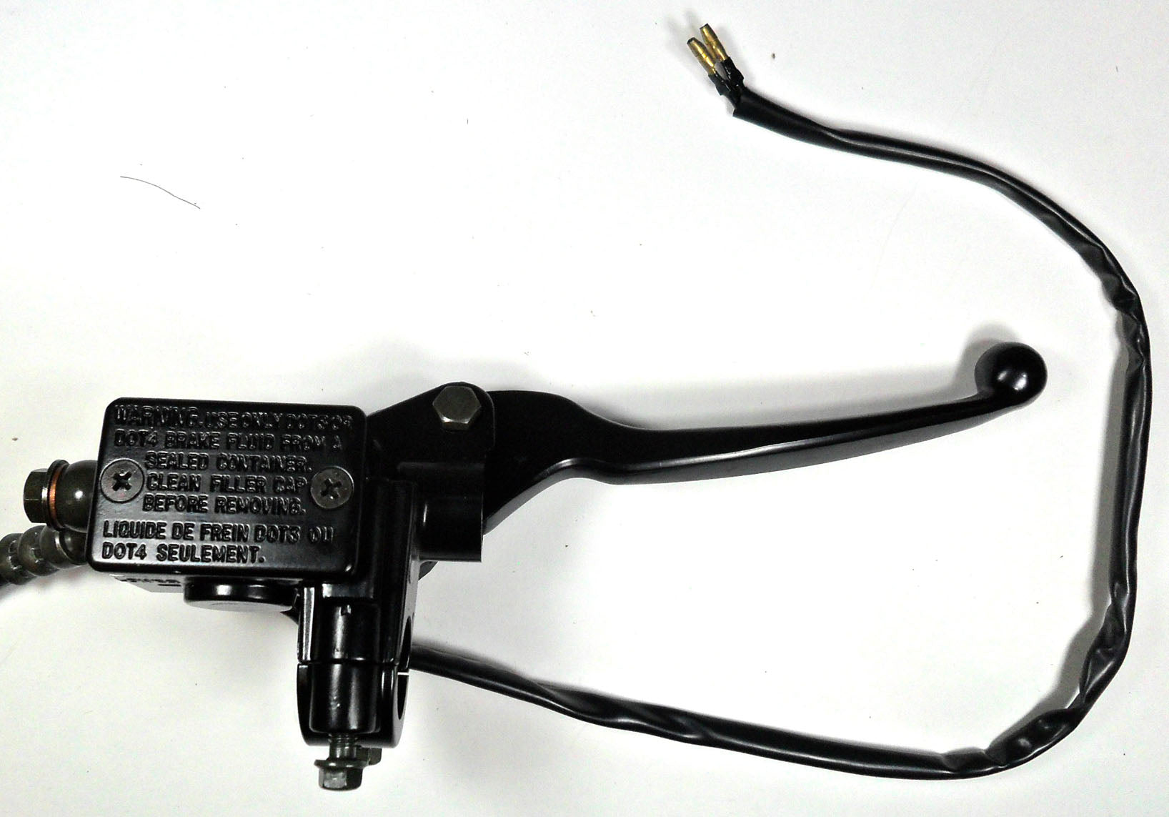 ScootsUSA Select - Front Brake Assembly for 49-150cc Chinese Scooters - Some Mopeds - Line 36in 2 Wires Caliper Bolts C/c 43 L 100 W 70mm - Image 4