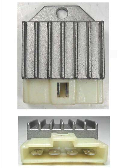 ScootsUSA Select - Voltage Regulator Rectifier 4 Pin in 4 Pin Jack 53x41x18.5