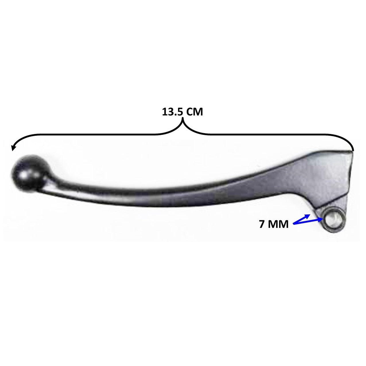ScootsUSA Select - Brake Lever (Left Hand) L 13.5cm Mounting Thickness 7mm