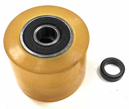ScootsUSA Select - Plastic Roller with Bearing ID-8mm, OD-34.6mm, WIDTH-28mm for Alpha Sports (Tomberlin) TX220 ATV