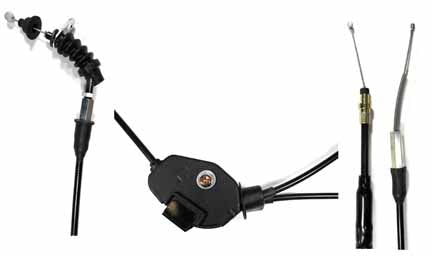 ScootsUSA Select - Throttle Cable 2 Stroke (1) Out- 16 Inches, Inner-18 Inches, (2) Out- 38 Inner- 39 1/2 (3)Out- 41 Inner-44