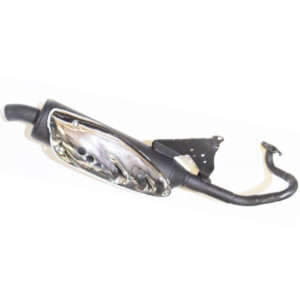 ScootsUSA Select - Exhaust Muffler for Alpha Sport Kaliber Rs + Many Other GY6 125-150cc Scooters