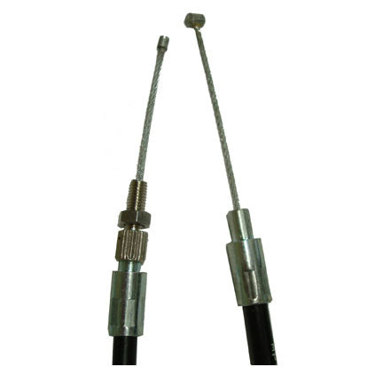 ScootsUSA Select - Throttle Cable 2 Ended Puch Maxi Moped Out W/o Adj 37.25" Inner Wire 42"