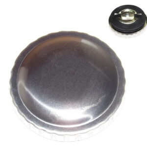 ScootsUSA Select - Gas Cap 30mm Chrome Step Thru Mopeds for Tomos Puch Garelli