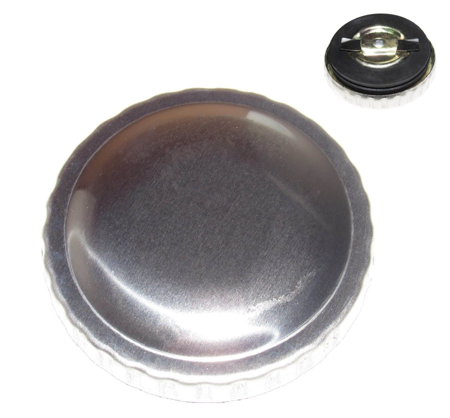 ScootsUSA Select - Gas Cap 30mm Chrome Step Thru Mopeds for Tomos Puch Garelli