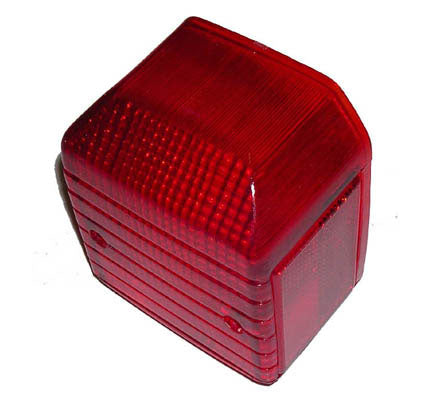 ScootsUSA Select - Tail Light Lens for Most European Mopeds with Cev Tail Light 84 X 100 X 58