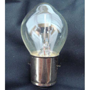 ScootsUSA Select - 12V 35/35W Headlight Bulb 2 Terminal 20mm Base for Many Scooters and Mopeds