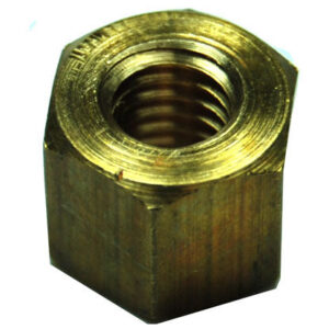 ScootsUSA Select - Exhaust Nut Tall for Easy Mounting in Recess Cylinder for 6mm Stud, Nut Ht 8mm