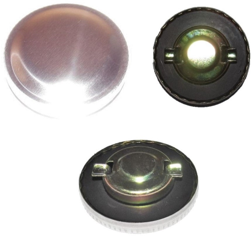 ScootsUSA Select - Gas Cap 38mm Chrome Top Tank Mopeds for Tomos Puch Garelli