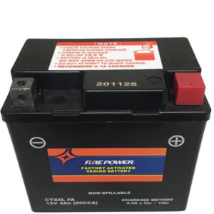 ScootsUSA Select - CTX5L Fa Fire Power Battery Sealed Maintenance Free L 4 1/4" W 2 9/16" H 4"