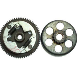 ScootsUSA Select - Rear Clutch 49cc 2 Stroke ATVs, Scooters Bell ID 100mm Shaft 20mm Kasea, Sundiro