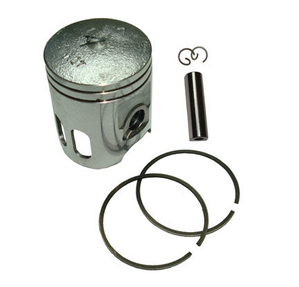 ScootsUSA Select - Piston Kit 100cc 2-stroke B 54 Pin 12 H 60 Ctr Pin to Top 34 Mm