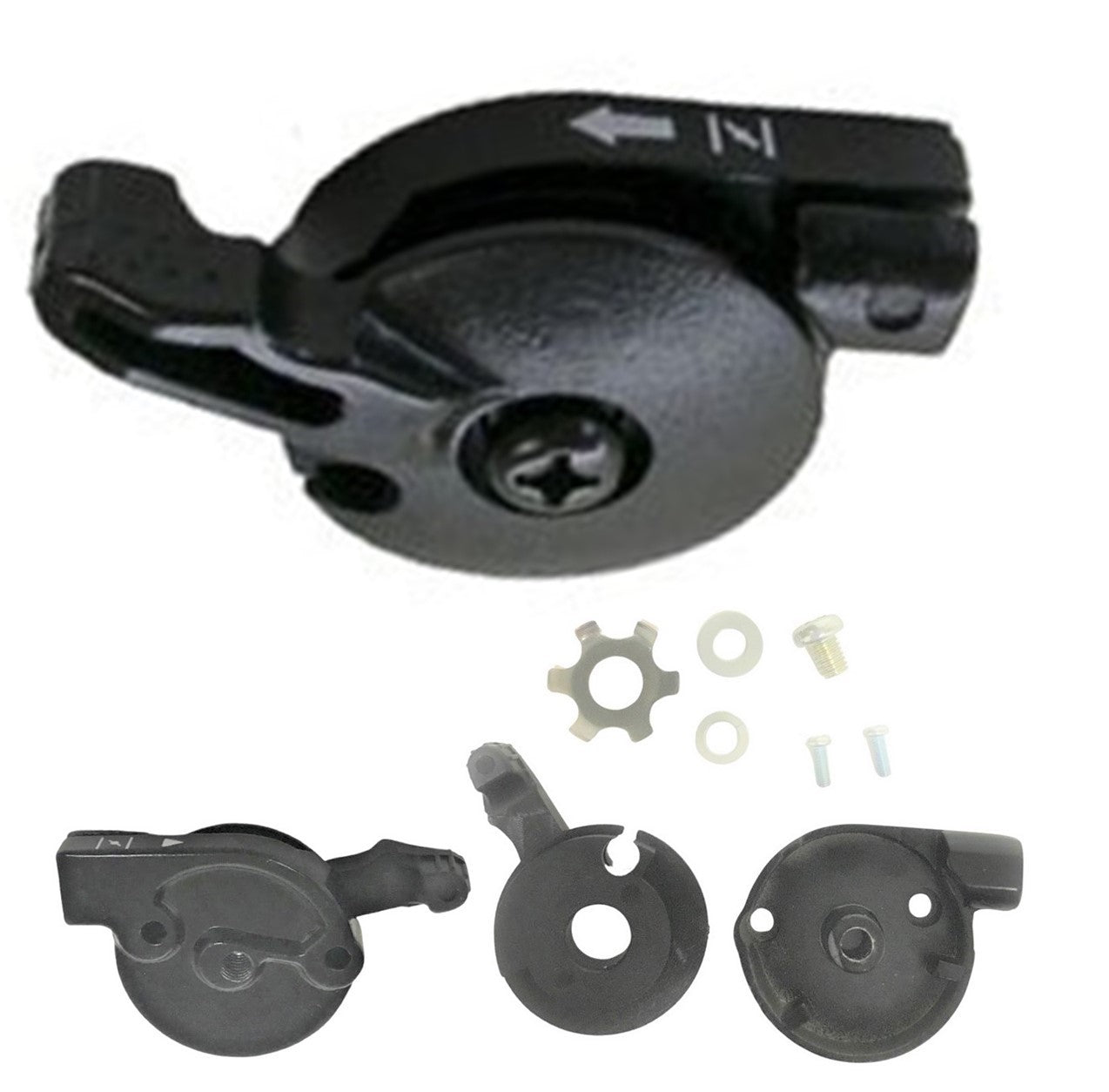 ScootsUSA Select - Manual Choke Lever for E-Ton-Impuls TXL50,TXL90-Lightning AXL50-Thunder AXL90-Viper RXL50-70-90R-150cc ATVS + Beamer, Matrix 49-149cc Scooters + Polaris Alpha Sports Dinli