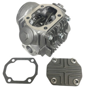 ScootsUSA Select - Cylinder Head 47mm Honda Copy 70/90 ATV, Dirt Bike (With Valves and Cam) Cam Sprocket Teeth 28
