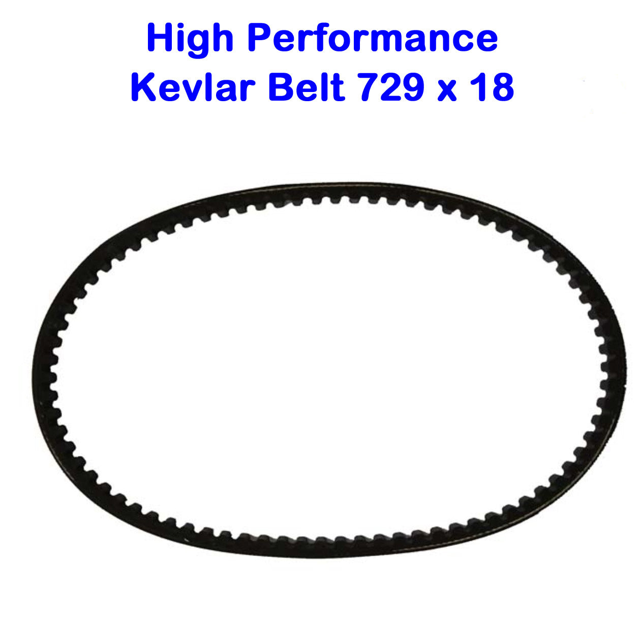 ScootsUSA Select - Belt 729x17.5x30 Kevlar for Many Chinese GY6 49-150cc ATVs, Go Karts, and 4 Stroke Scooters with 12 & 13" Wheels