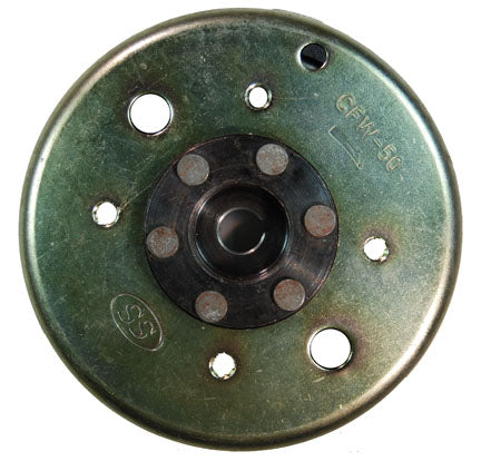 ScootsUSA Select - Flywheel GY6-50 QMB139 49cc, Chinese Scooters, ATV's GoKarts ID 90mm H 33 Mm - Image 2