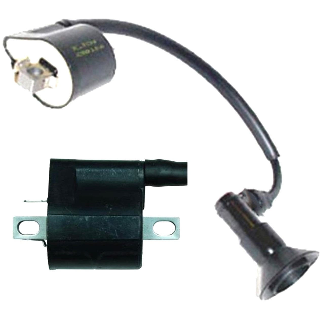 ScootsUSA Select - Ignition Coil Plug Cap 90deg, 10", 1 Terminal, Bolts C/c 57mm for Most 50-90cc 2-Stroke ATVS and Scooters - Image 2