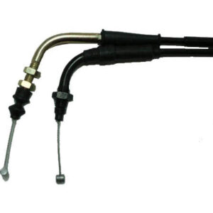 ScootsUSA Select - Throttle Cable Screw in for Many 50-150cc 4 Stroke Scooters Out 74"/Inner Wire 78