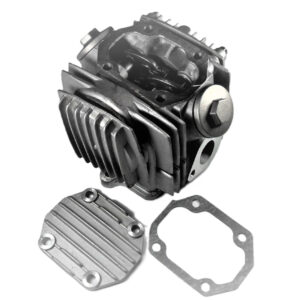 ScootsUSA Select - Cylinder Head 39mm Honda Copy 50 ATV, Dirt Bike with Cam-Valves Installed Cam Sprocket Teeth 28