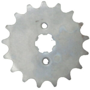 ScootsUSA Select - Front Sprocket #428 14th Bolts 2x30mm Ctr to Ctr, Splines 6 Shaft 14/17mm (shortest/longest Point) 50-125cc Most Chinese ATVS