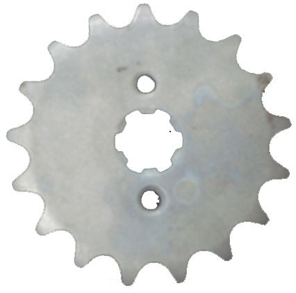 ScootsUSA Select - Front Sprocket #428 14th Bolts 2x30mm Ctr to Ctr, Splines 6 Shaft 14/17mm (shortest/longest Point) 50-125cc Most Chinese ATVS