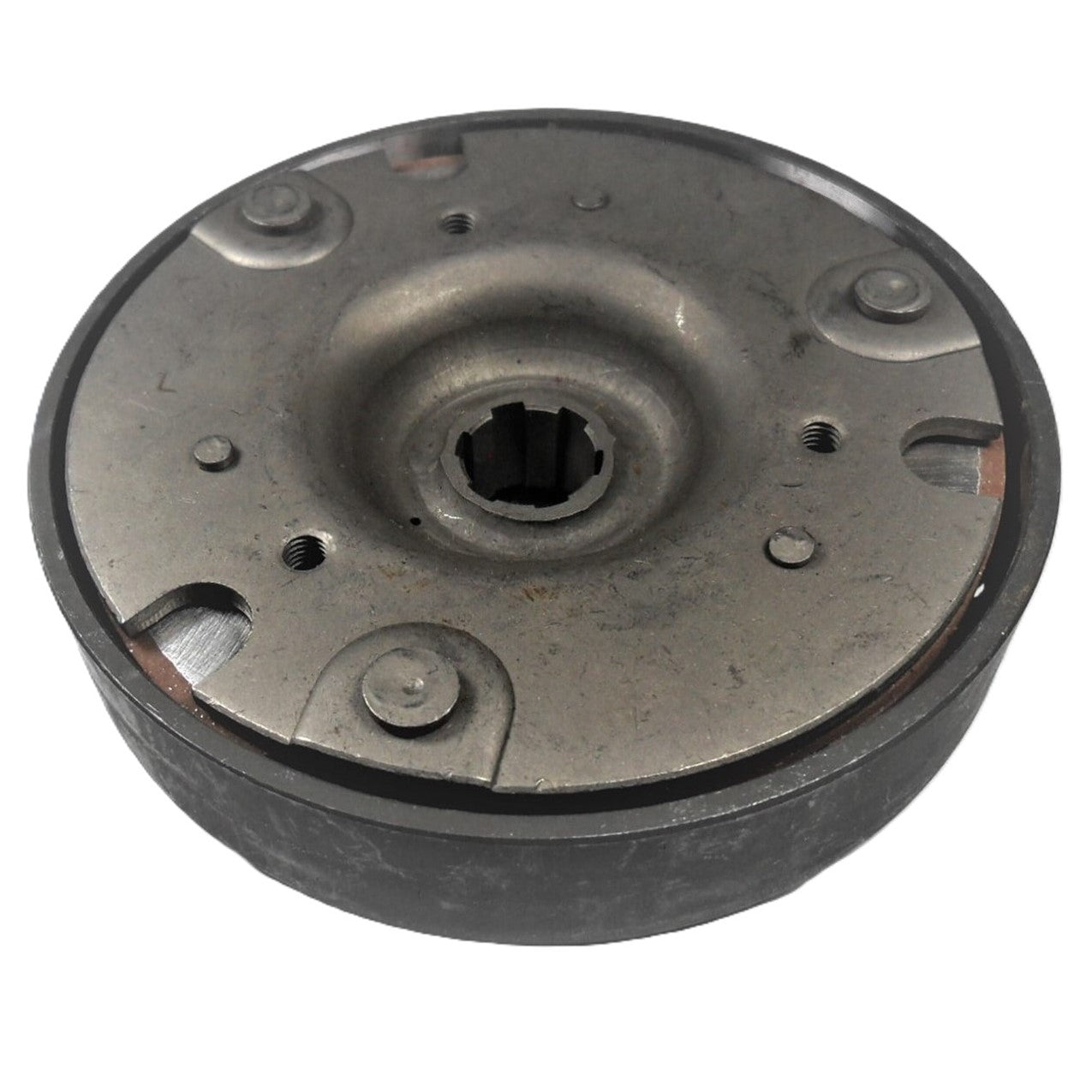 ScootsUSA Select - Rear Clutch 50-125cc Honda Copy Automatic ATVs, Dirtbikes Bell ID 104mm Shaft 17mm Note: This Does Not Come with the Washer That for Inside the Clutch Bell. You Will Need to Reuse