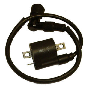 ScootsUSA Select - Ignition Coil Plug Cap 90deg, 18", 1 Terminal for Many ATVs, Motorcycles 110-300cc Engines