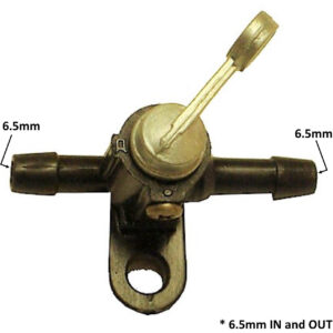 ScootsUSA Select - Fuel Valve Inline 6.5mm in and Out