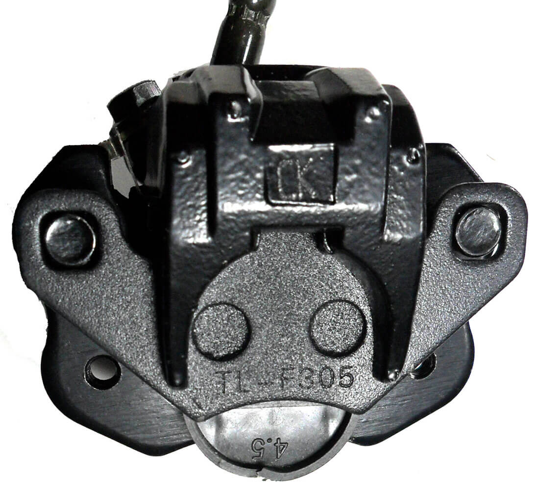ScootsUSA Select - Rear Brake Assembly for Most Chinese Mini ATVS Caliper Bolts Ctr to Ctr 63mm Line L 55 Inches Caliper L 85 W 77 - Image 5