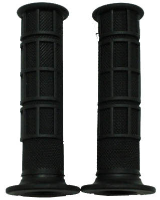 ScootsUSA Select - Grip Set (Scooter & Dirt Bike) for 7/8" Bar on Left and Slides Over Throttle Tube on Right
