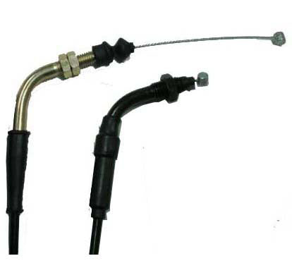 ScootsUSA Select - Throttle Cable Screw in for Many 50-150cc 4 Stroke Scooters Out 90"/Inner Wire 94