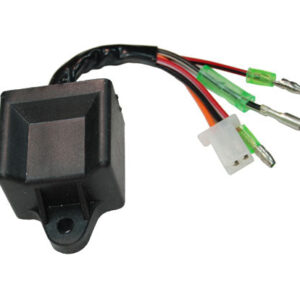 ScootsUSA Select - CDI Box 2 Stroke 49cc ATVs, Scooters 2 Pin Jack, 1 FM Plug, Male Plug 38x35x30