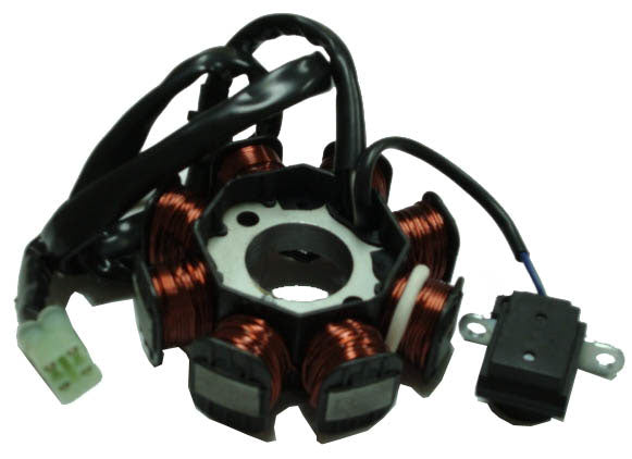 ScootsUSA Select - Stator 49-150cc for Many Taiwanese ATVS and Scooters 8 Coils 4 Pin in 4 Pin Jack ** - Image 4