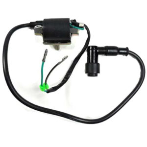 ScootsUSA Select - Ignition Coil Plug Cap 90deg, 18", 2 Terminal