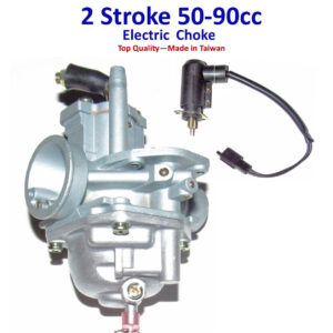 ScootsUSA Select - Mikuni Style 18mm 2 Stroke CarburetorElectric ChokeTaiwan-Top QualityFits E-Ton Impuls TXL50, TXL90, Lightning AXL50, Thunder AXL90, Sierra DXL90, Viper RXL50, RXL70, RXL90R ATVS