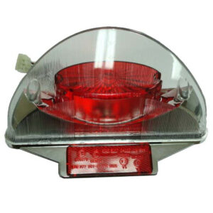 ScootsUSA Select - Tail Light (scooter) 3 Bolt 3 Pin in Pin Jack 210 X 60 X 105 for E-Ton Sport 150, Scooters