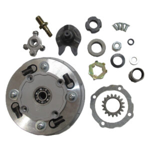 ScootsUSA Select - Rear Clutch 50-125cc Honda Copy Semi Auto ATVs, Dirtbikes Clutch OD 116 Shaft 17mm 17th Gear