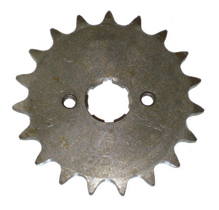 ScootsUSA Select - Front Sprocket #420 19th for E-Ton Impuls TXL50-TXL90-Lightning AXL50-Thunder AXL90-Viper RXL50-70-90cc ATVS Plus Many Others Bolts 2x34mm Ctr to Ctr, Splines 6 Shaft 18/19.8mm