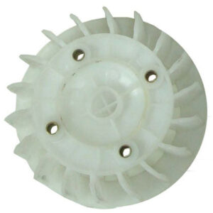 ScootsUSA Select - Plastic Flywheel Cooling Fan for GY6-125, GY6-150 ATVs, GoKarts, Scooters OD 139mm Bolts C/c 52