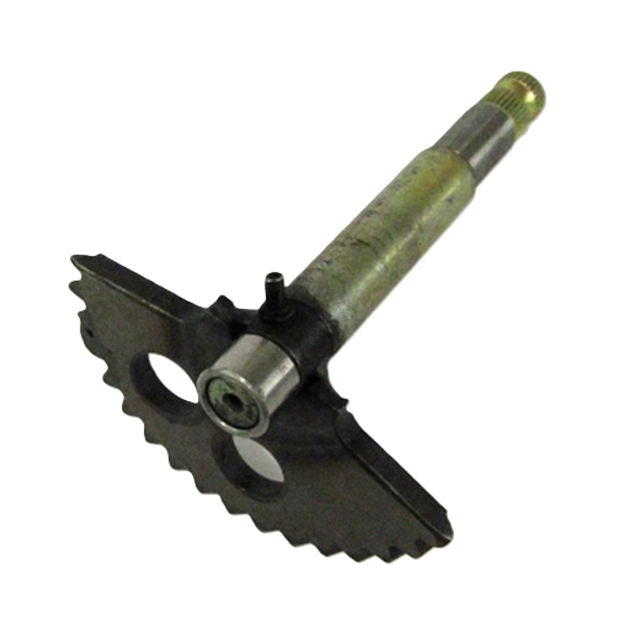 ScootsUSA Select - Kick Start Shaft Spindle with Gear for GY6-125, GY6-150, ATVs, GoKarts, Scooters Length 129mm