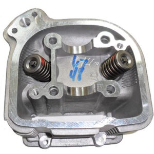 ScootsUSA Select - Cylinder Head Type 2 GY6-150 ATVs, GoKarts, Scooters H 73 B 57 Exhaust Angle 12deg (with Valves and Springs) for E-Ton Sport 150, Tomos Nitro 150