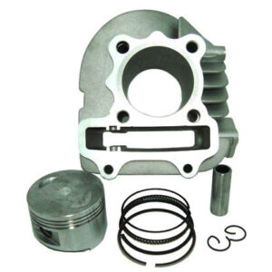 ScootsUSA Select - Cylinder Piston Top End Kit 150cc GY6-150 ATVs, GoKarts, Scooters Type 2 Bolt Pattern 55x75mm B 57 H 69