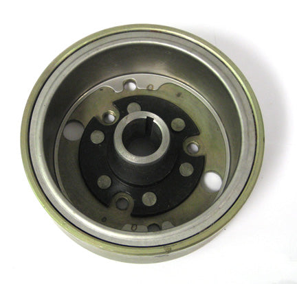 ScootsUSA Select - Flywheel 49cc ID 81.5mm H 37mm Shaft Opening Taper 16.75mm to 14mm Qj 2-stroke