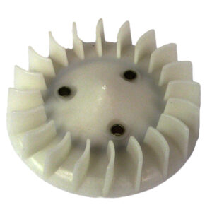 ScootsUSA Select - Plastic Flywheel Cooling Fan for Impuls E-Ton Viper TXL50-AXL50-NXL50-Lightning50-Thunder90-TXL90-AXL90-NXL90-Sierra90-DXL90 ATVS + Beamer 50, Matrix 50 Scooters OD 118mm Bolts C/c