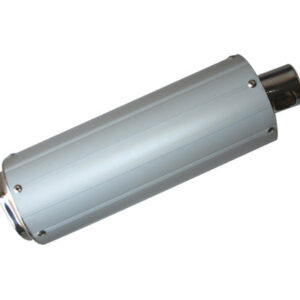 ScootsUSA Select - Exhaust Canister GY6-50 QMB139 49cc Chinese Scooter Motors Length 14.5" OD 113mm Bolts C/c 68mm