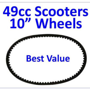 ScootsUSA Select - Belt 669x18x30 Powerlink GY6-50 QMB139 49cc Chinese Scooter Motors with 10" Wheels