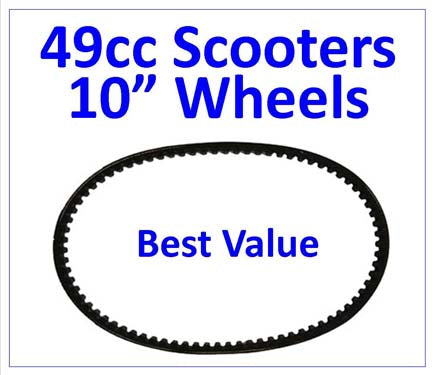 ScootsUSA Select - Belt 669x18x30 Powerlink GY6-50 QMB139 49cc Chinese Scooter Motors with 10" Wheels