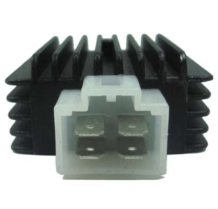 ScootsUSA Select - Voltage Regulator Rectifier 49-150cc Chinese ATV, Scooters 4 Pins in 4 Pin Jack 49x43 - Image 2